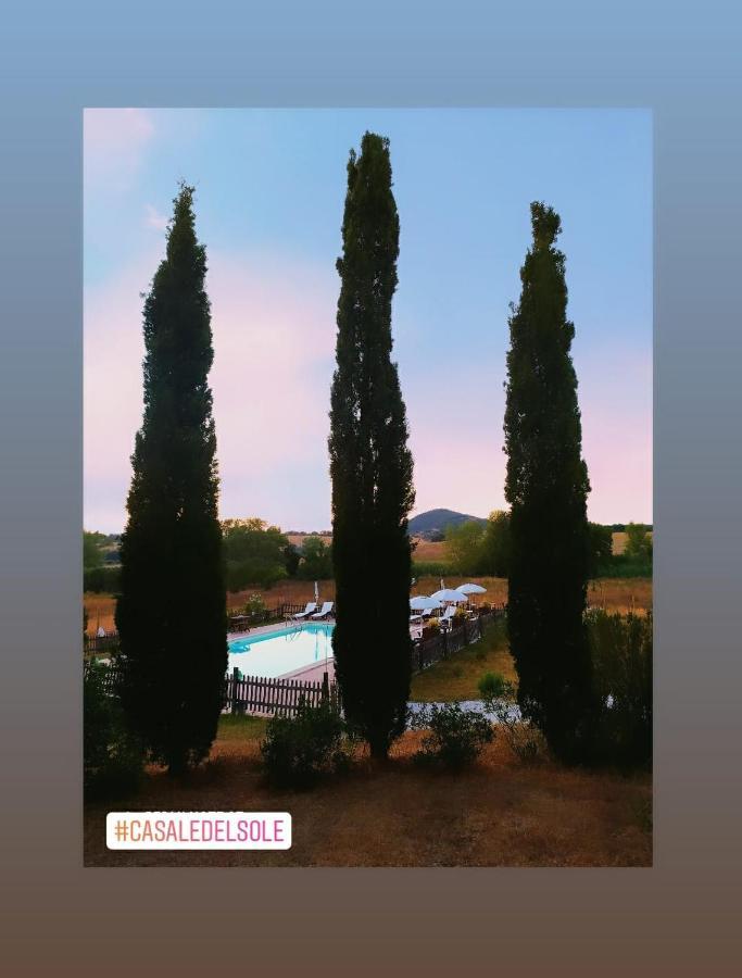 Bed And Breakfast Casale Del Sole Castellina Marittima Exterior foto