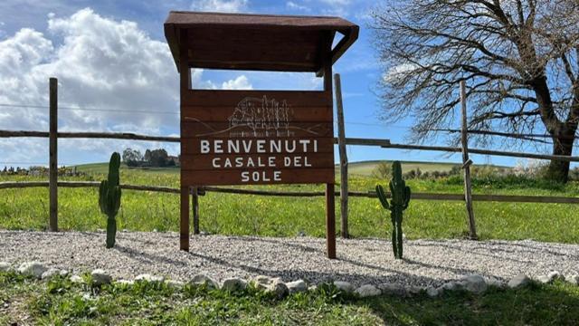 Bed And Breakfast Casale Del Sole Castellina Marittima Exterior foto
