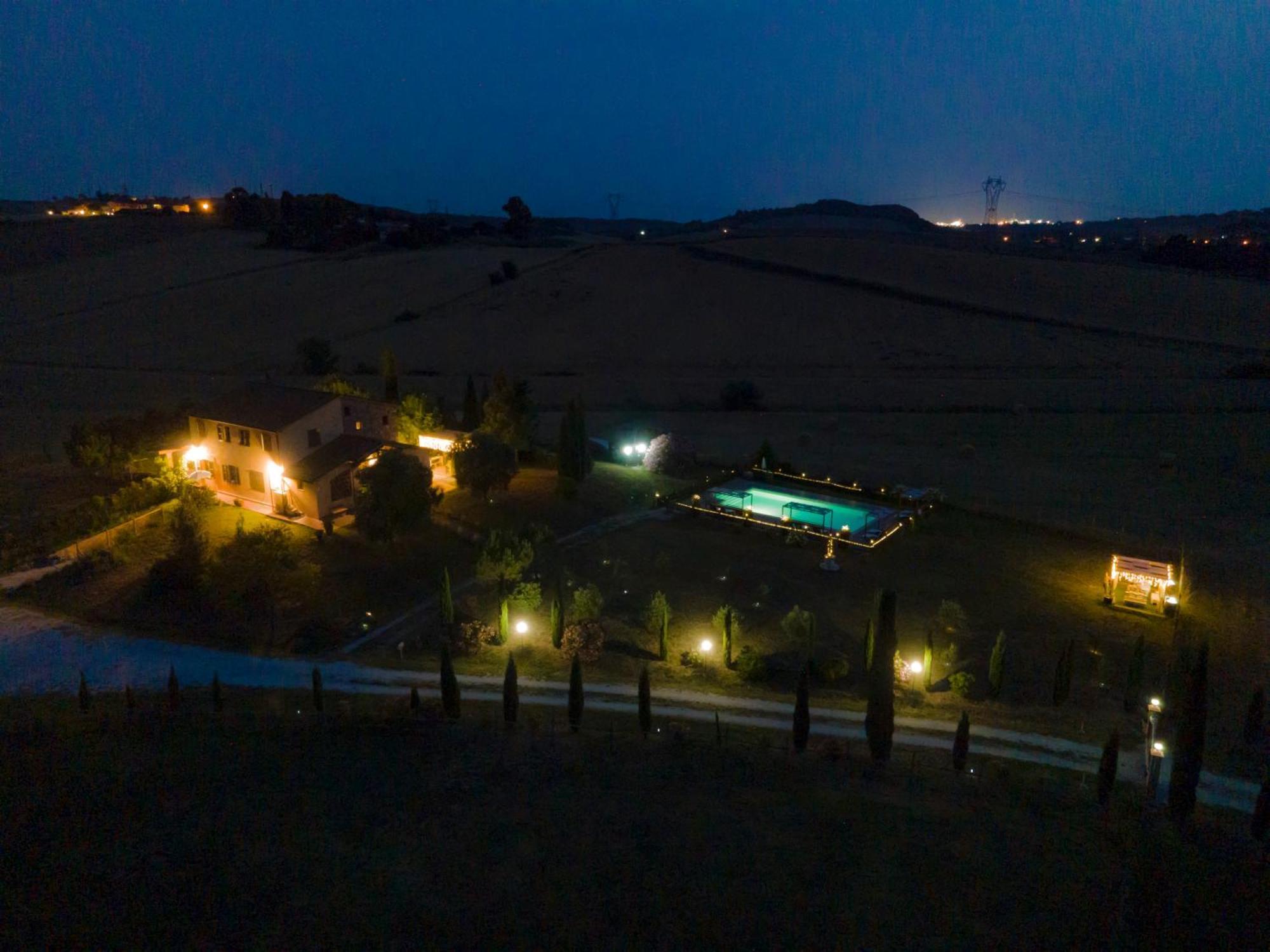 Bed And Breakfast Casale Del Sole Castellina Marittima Exterior foto